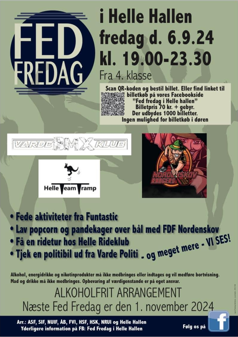 Fed fredag i Helle Hallen