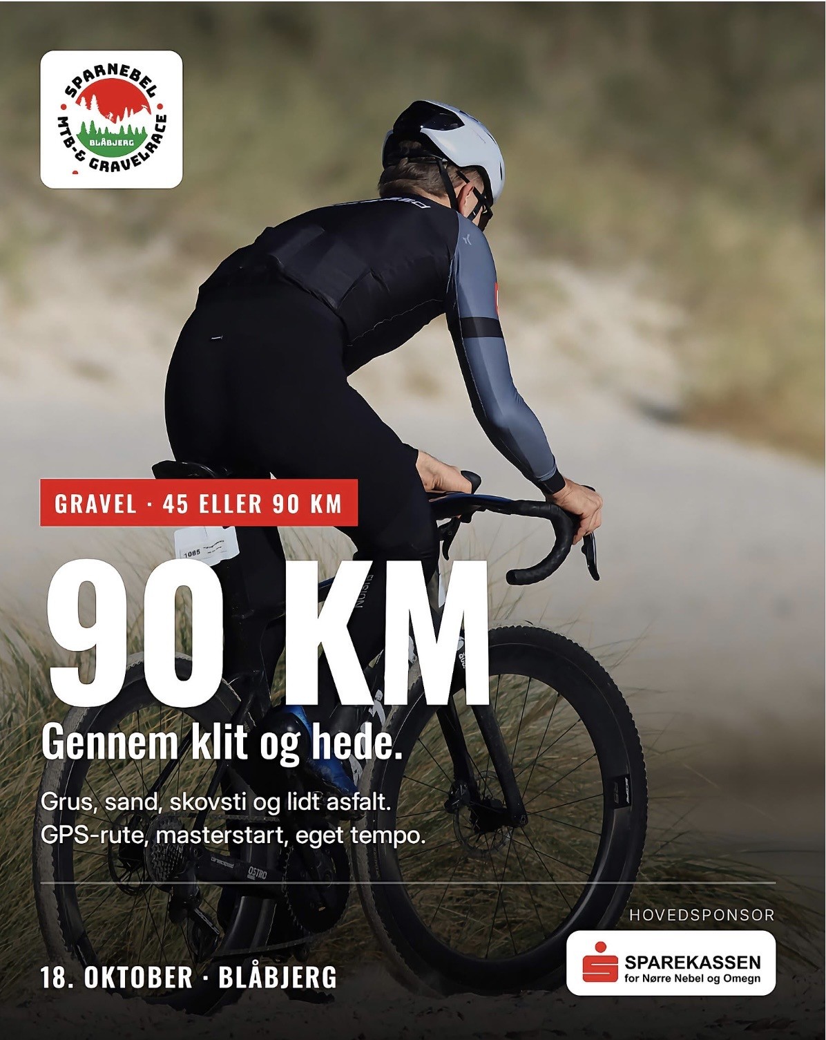 Gravelryttere kan vælge mellem 45 og 90 kilometer ved Blåbjerg