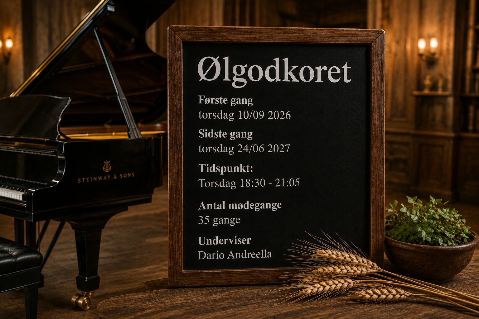 Ølgod koret starter op igen!