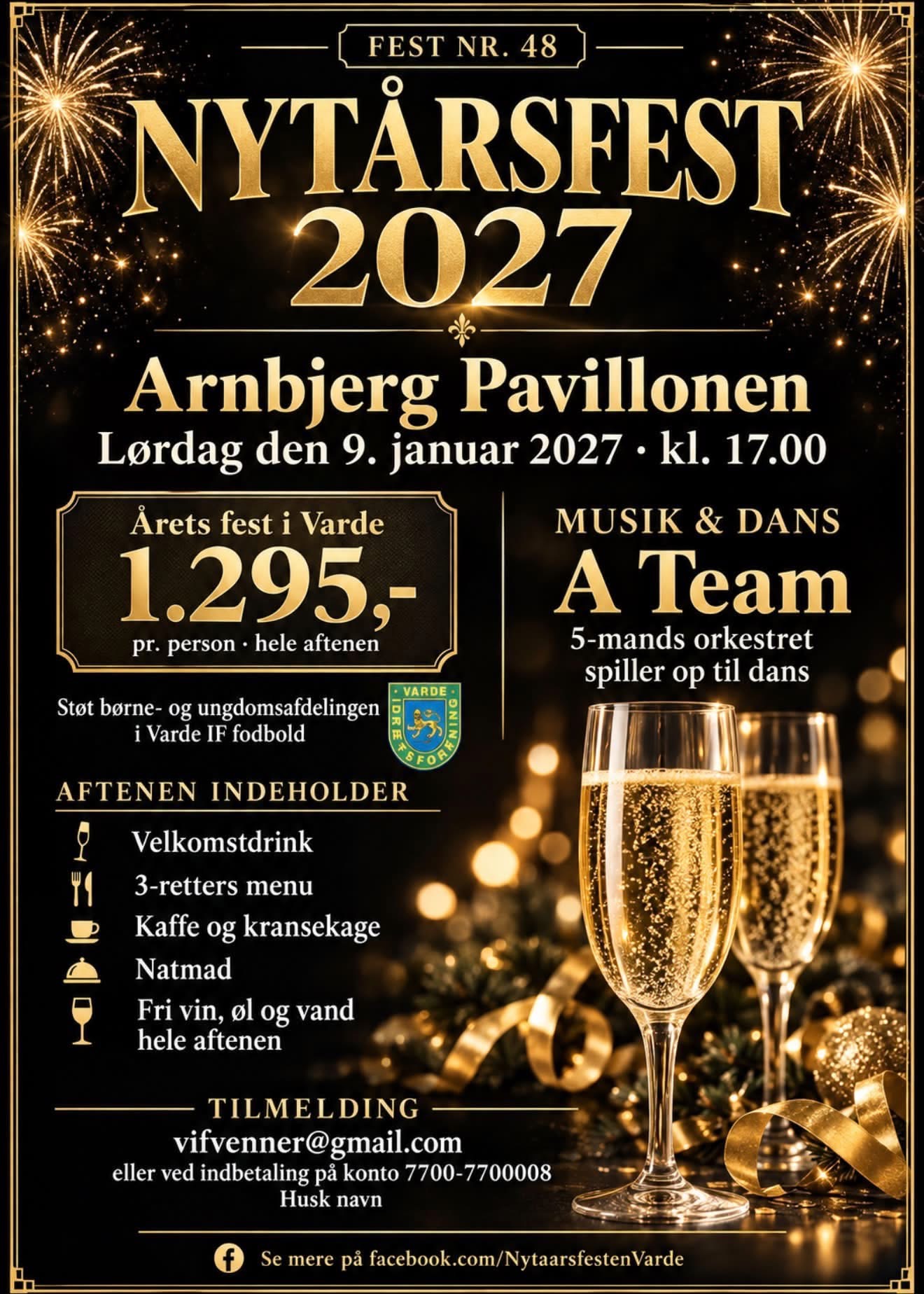 Vind nytårsfest for to