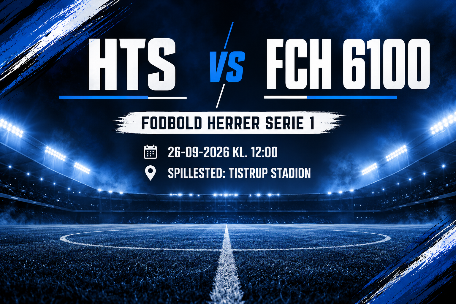Fodbold herrer serie 1 HTS - FCH 6100