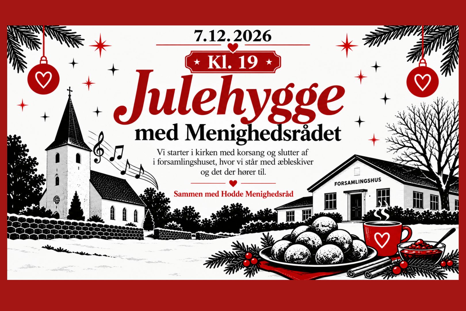 Julehygge med Hodde Menighedsråd