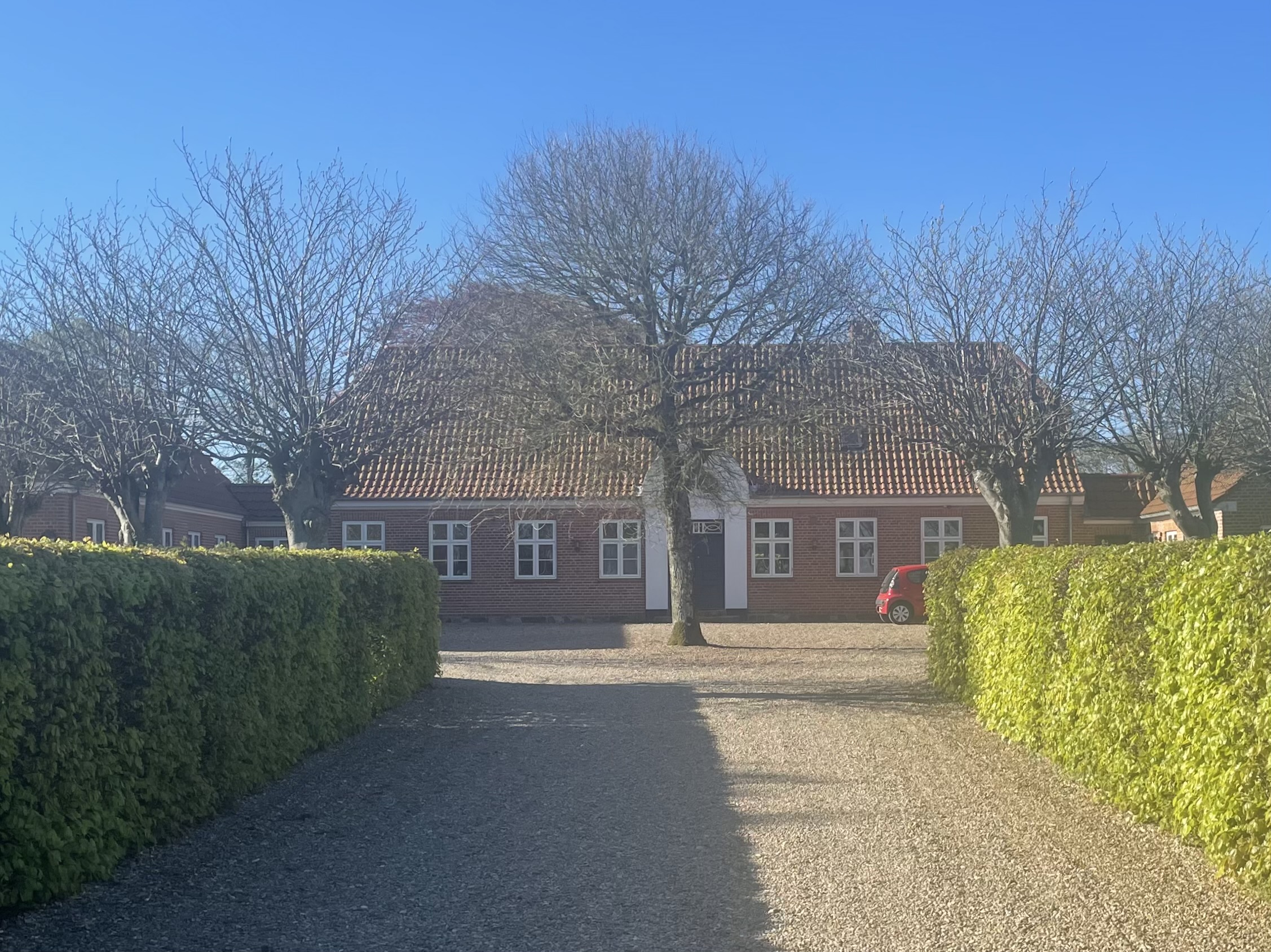 Gudstjeneste i Præstegårdshaven