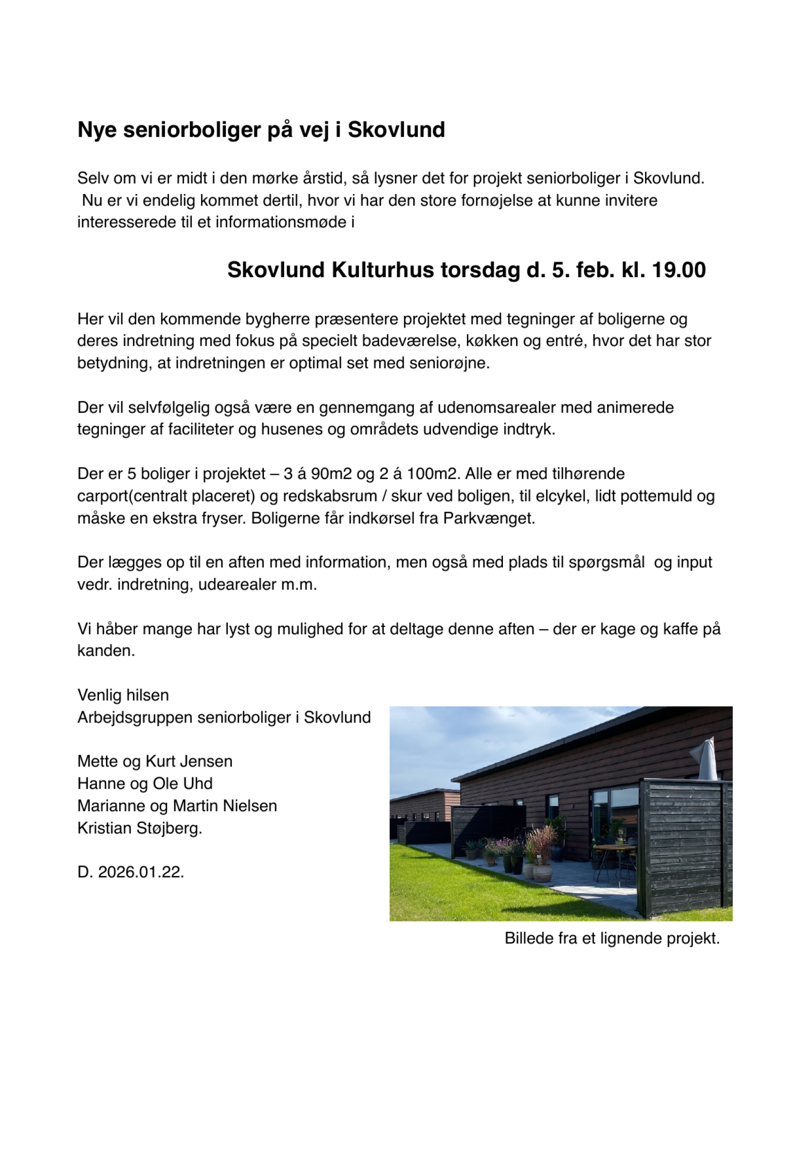 Informationsmøde