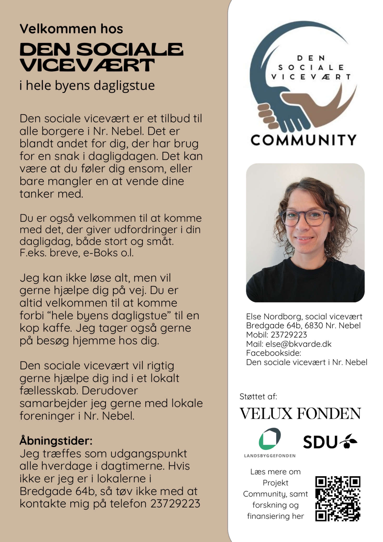 29 oktober: Den sociale vicevært.