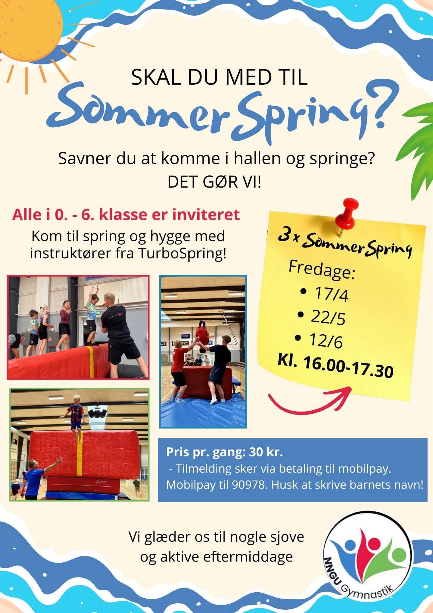 Sommer Spring for 0.-6. klasse