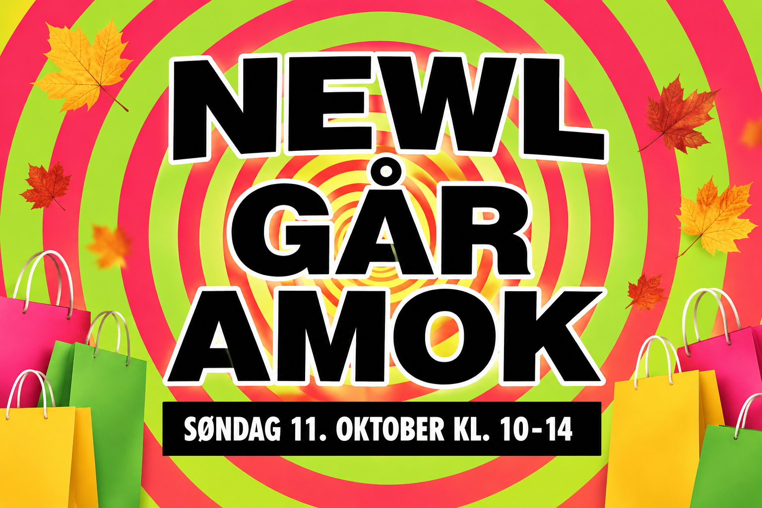 Efterårssjov indtager byens butikker
