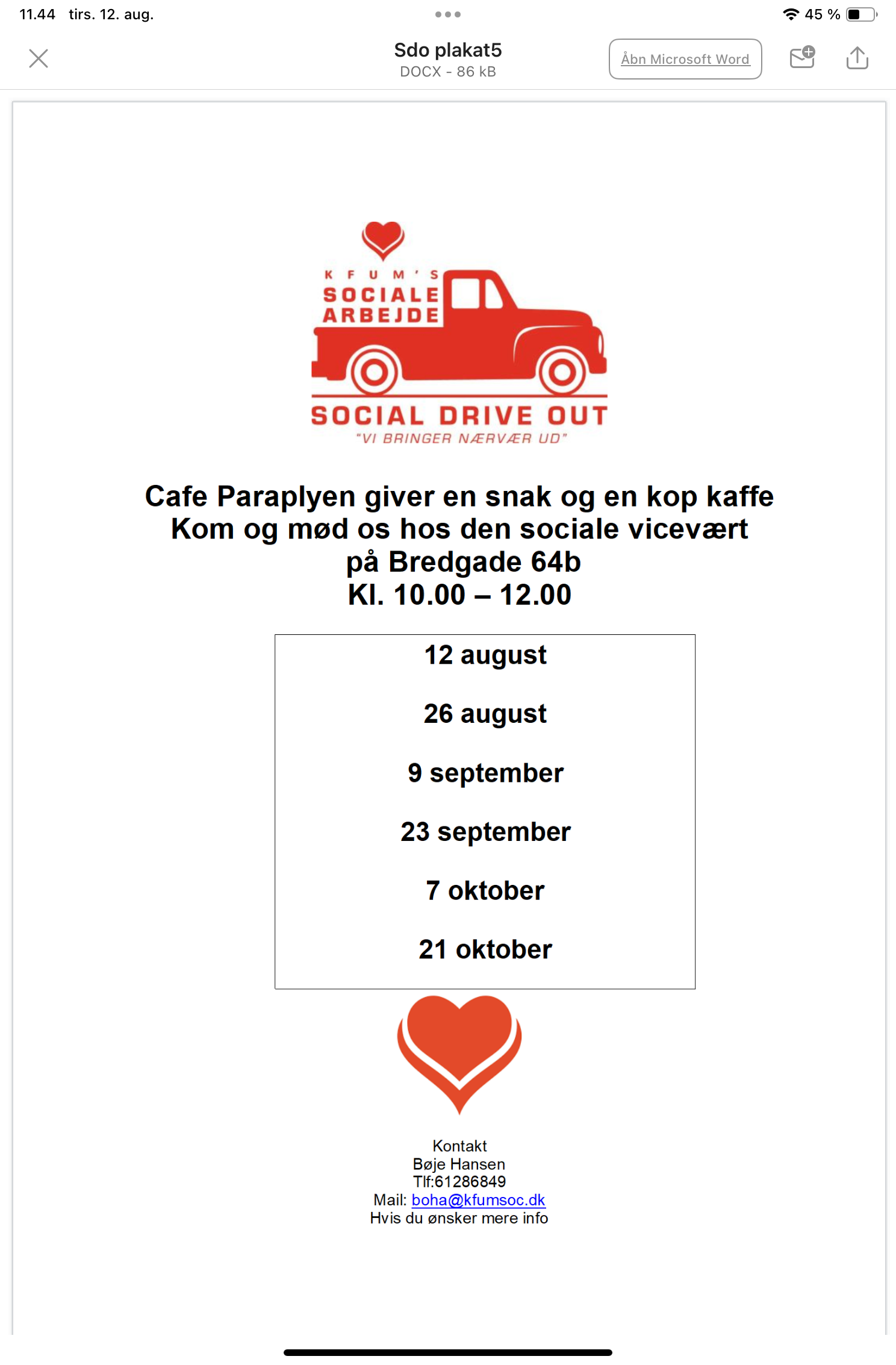 Sociale Drive Out