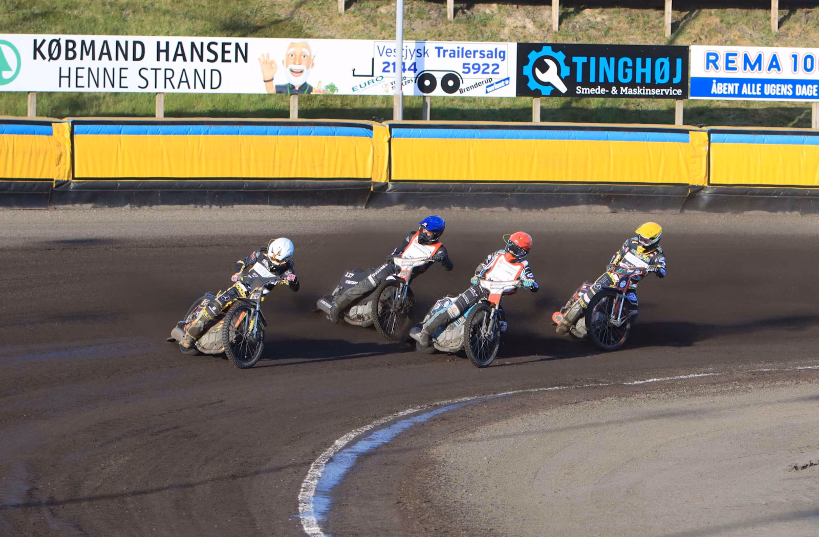 Solrig speedwayaften ender med nederlag