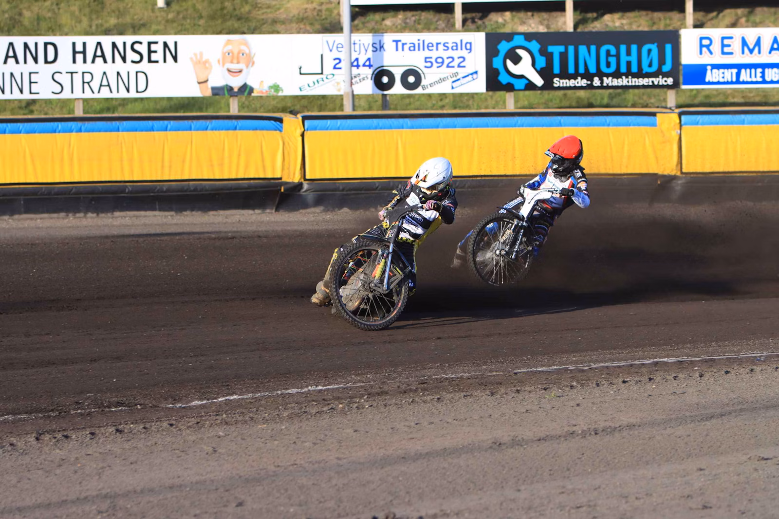 Solrig speedwayaften ender med nederlag