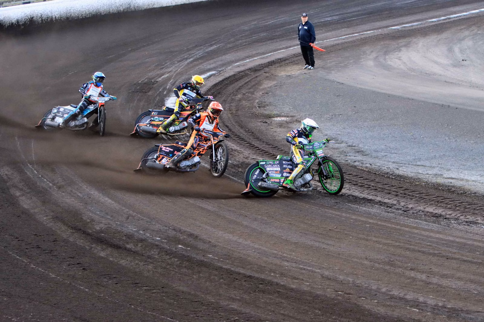 Solrig speedwayaften ender med nederlag