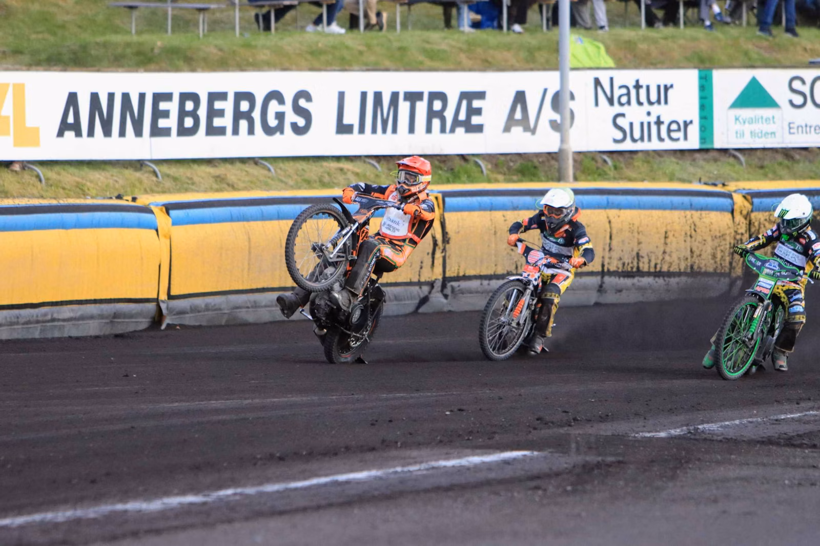 Solrig speedwayaften ender med nederlag