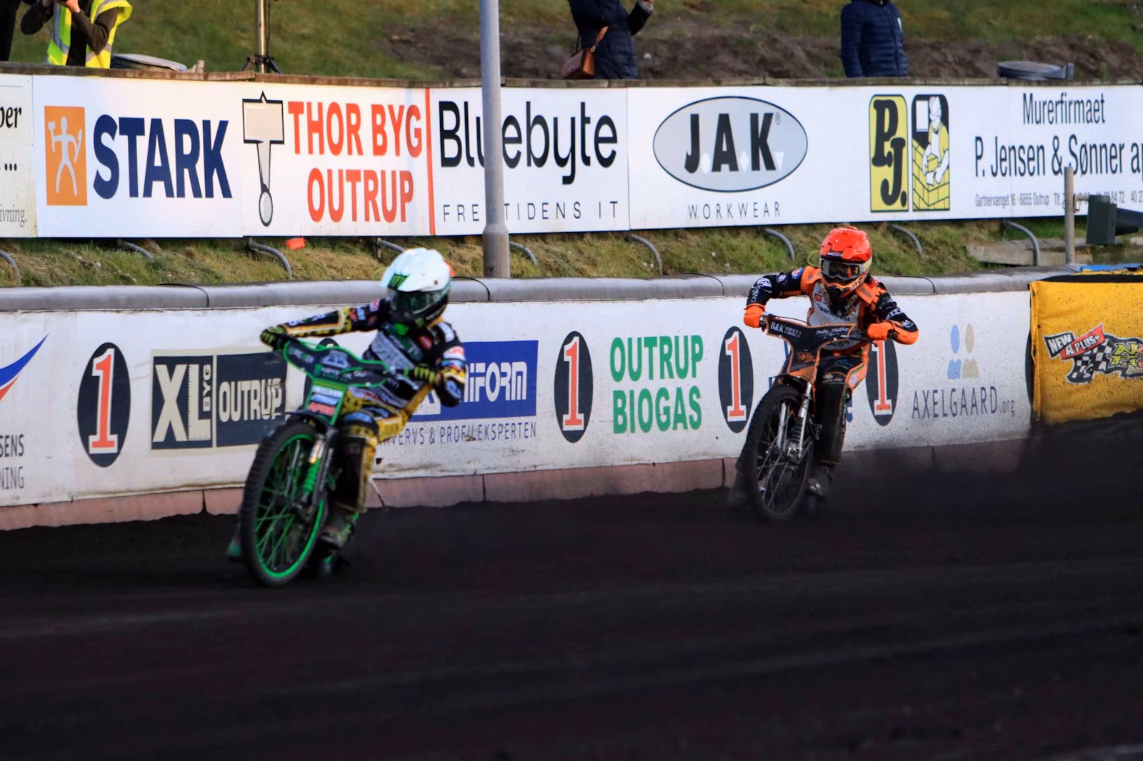 Solrig speedwayaften ender med nederlag