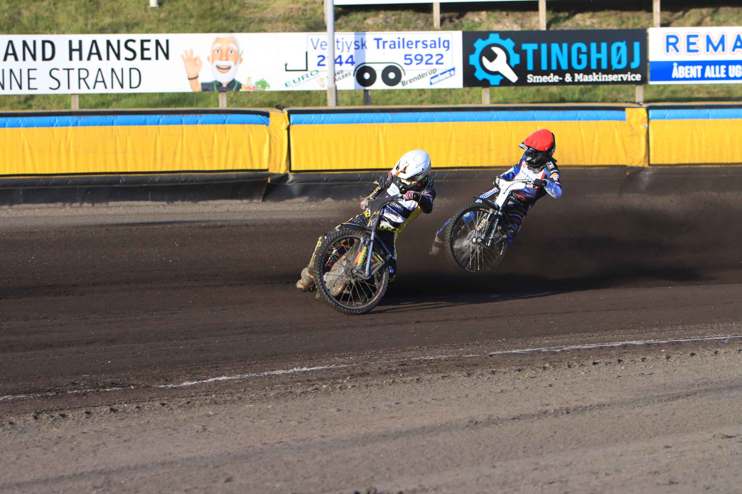 Solrig speedwayaften ender med nederlag
