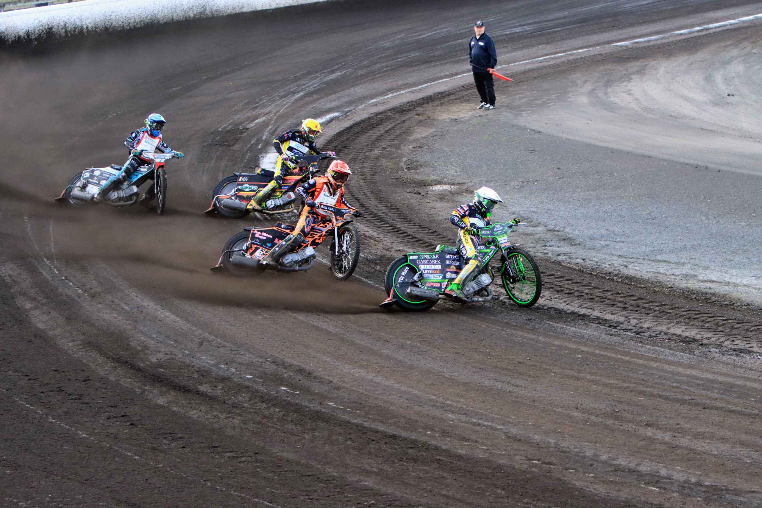 Solrig speedwayaften ender med nederlag