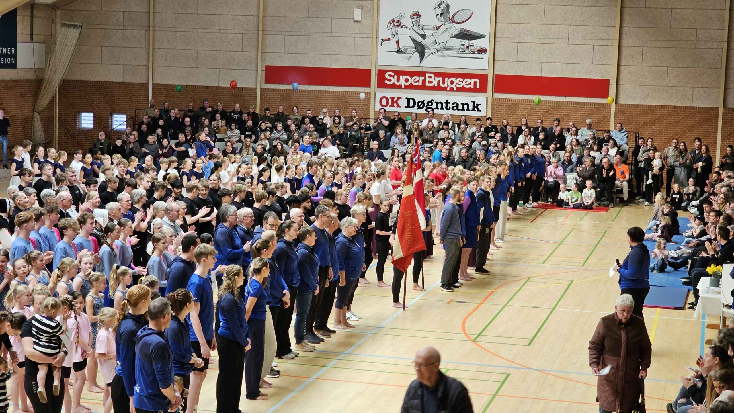 Fra årets Gymnastikopvisning 2025 og ØGU-prisen i Ølgod Hallerne