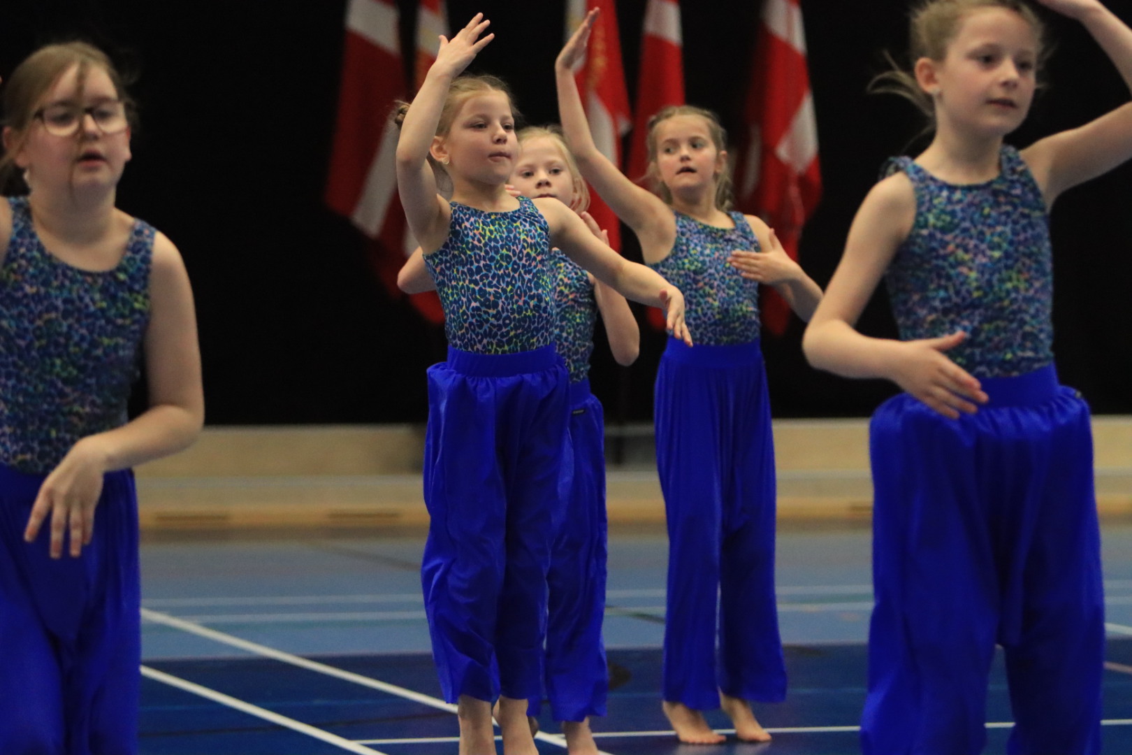 Mini Dancers Fra Outrup Strålede