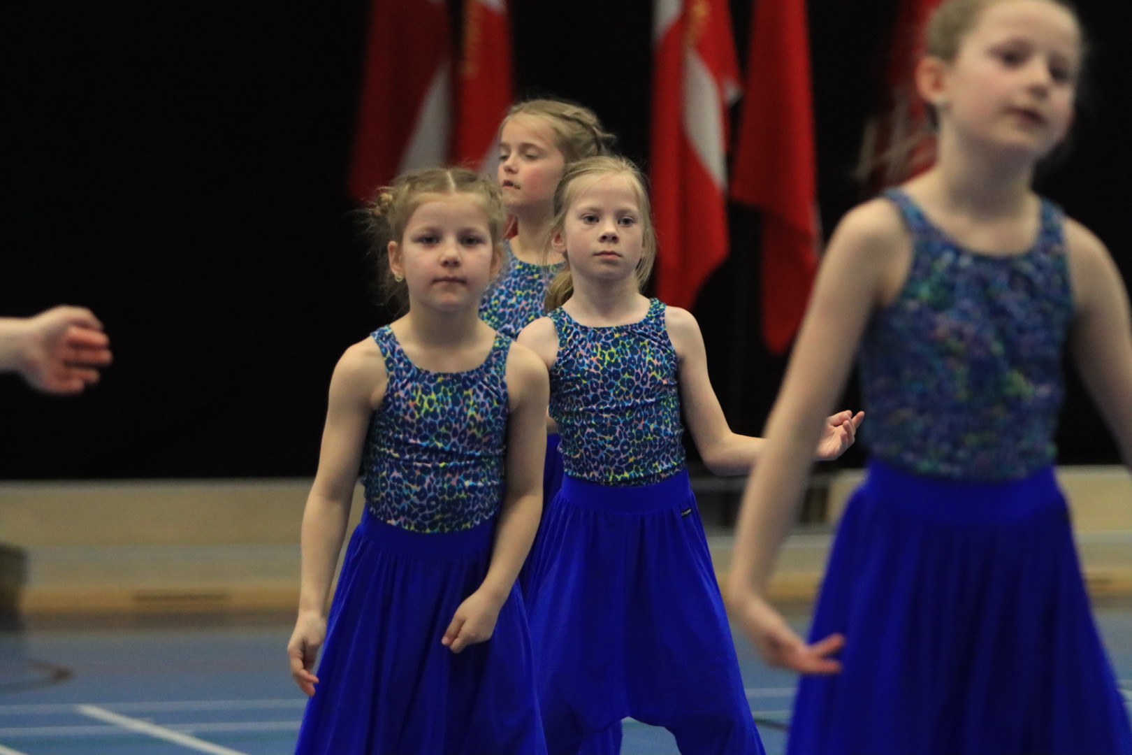 Mini Dancers Fra Outrup Strålede