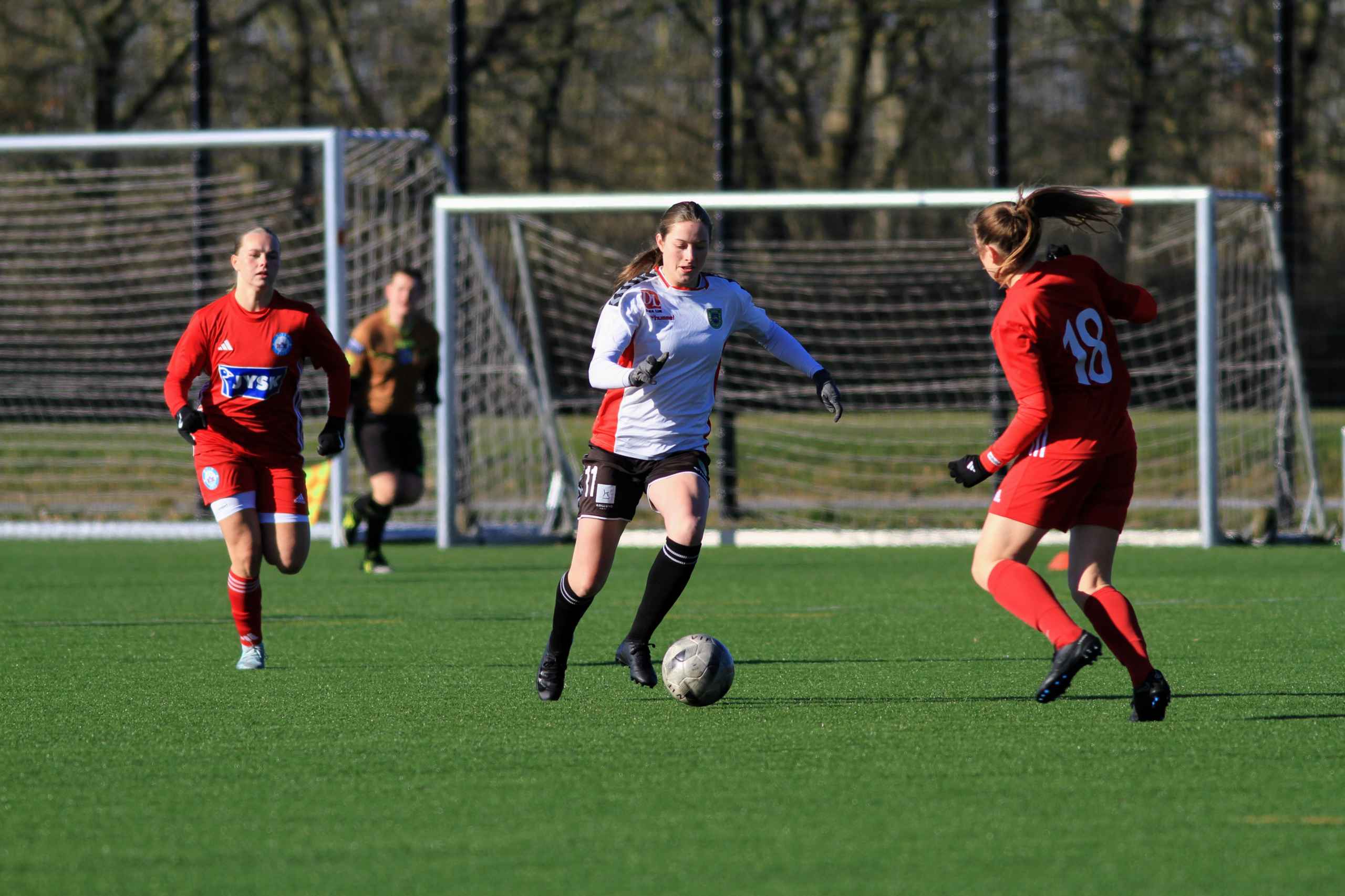 Varde IF Kvinder spiller  uafgjort 2-2