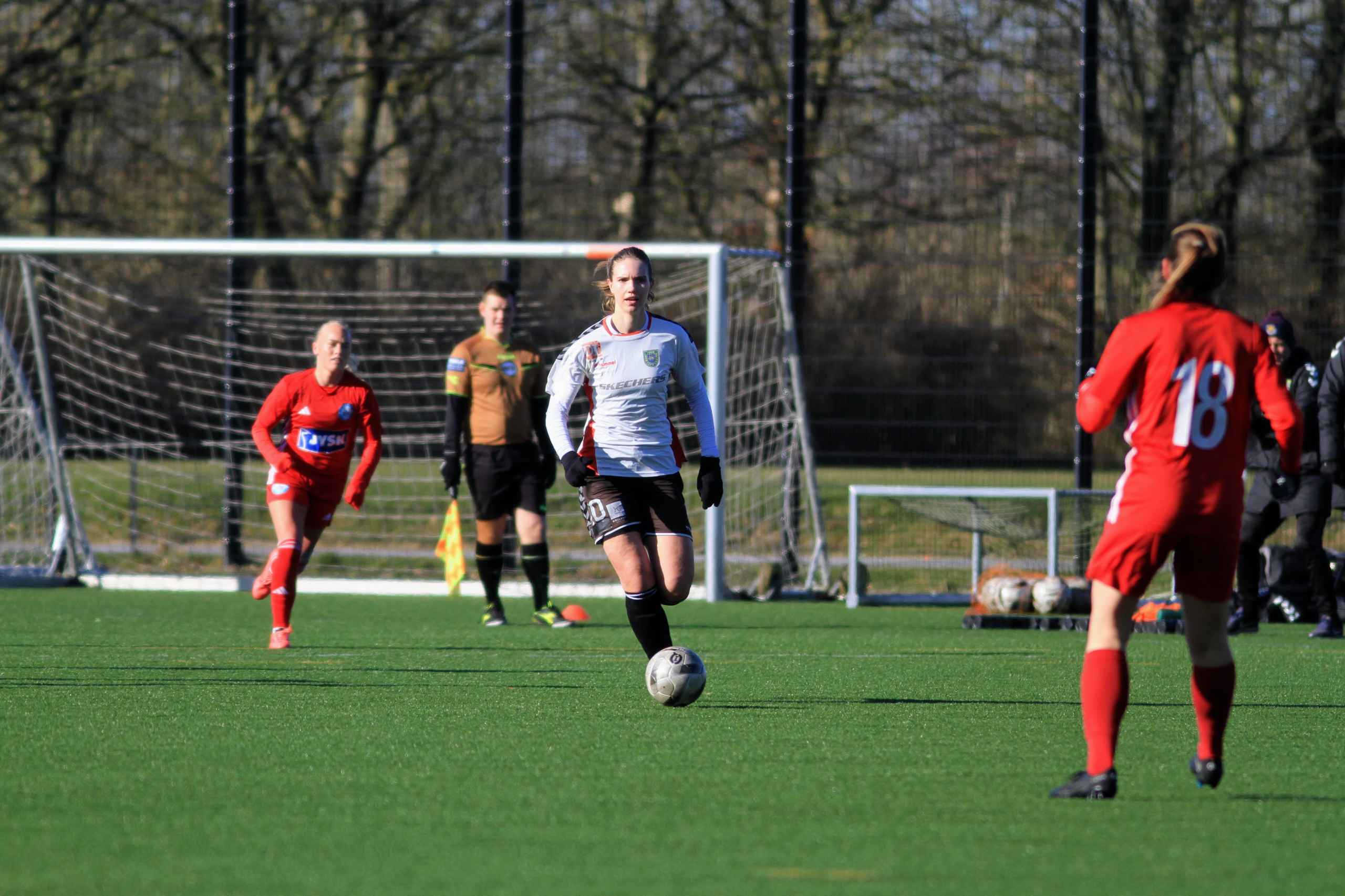 Varde IF Kvinder spiller  uafgjort 2-2