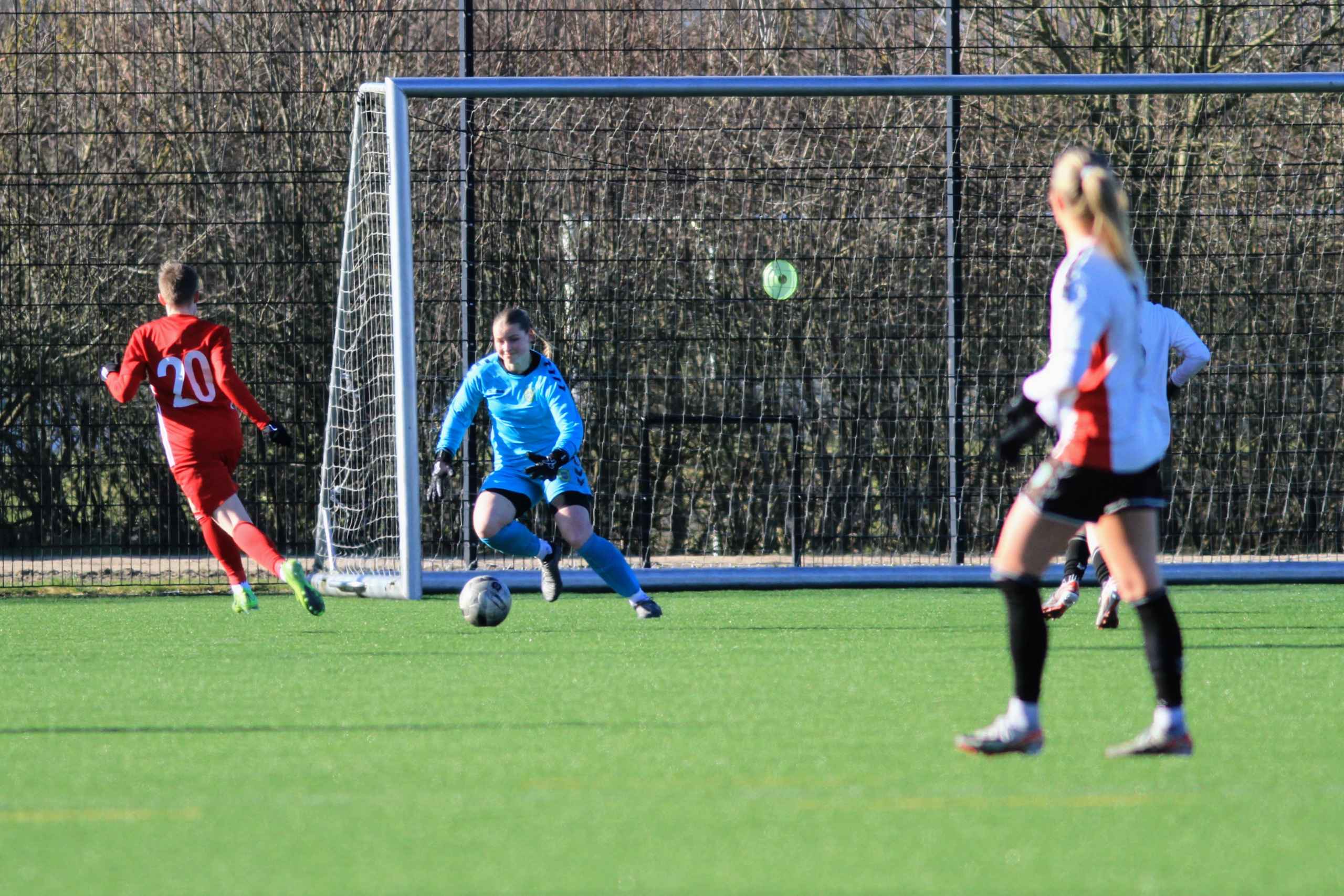 Varde IF Kvinder spiller  uafgjort 2-2