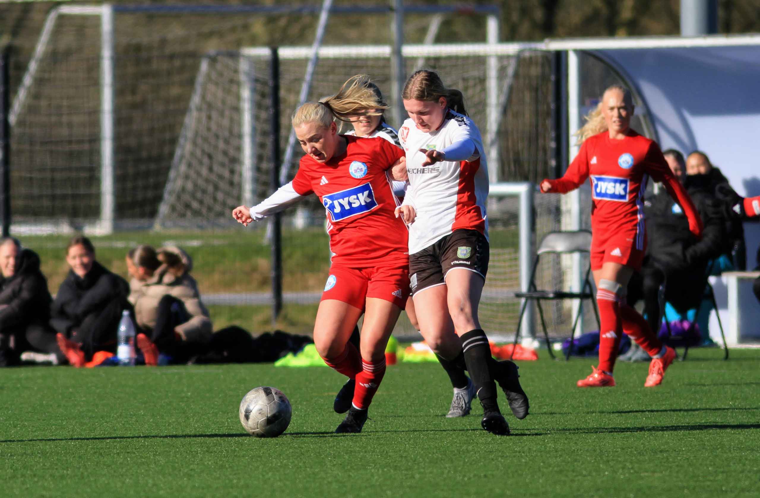 Varde IF Kvinder spiller  uafgjort 2-2