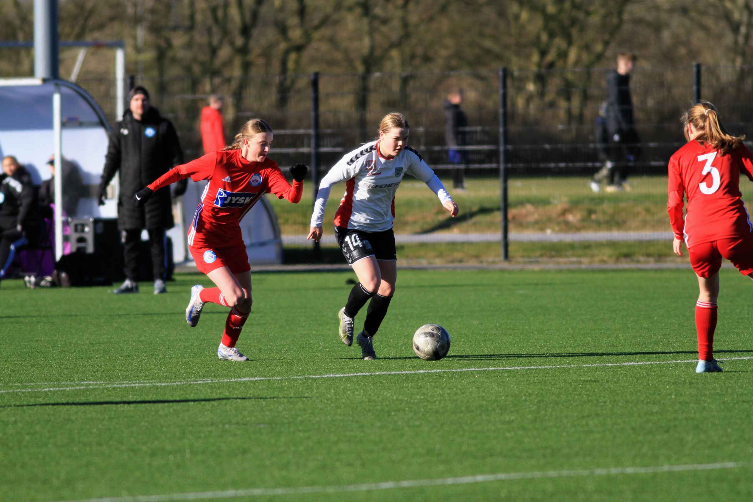 Varde IF Kvinder spiller  uafgjort 2-2