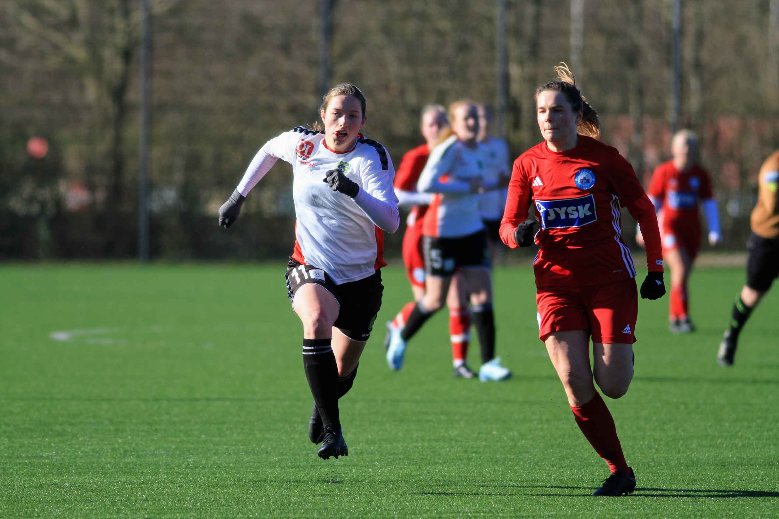 Varde IF Kvinder spiller  uafgjort 2-2
