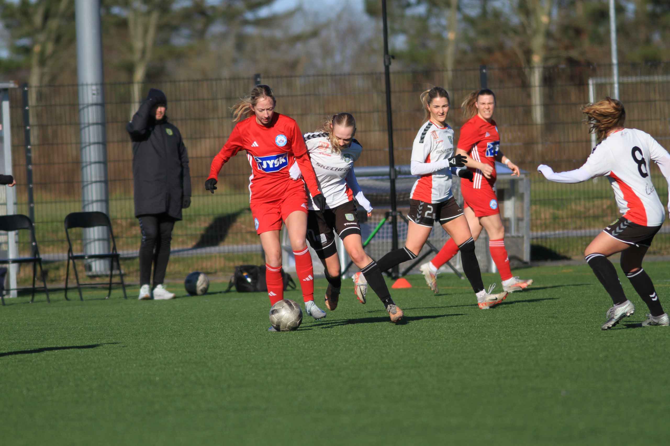 Varde IF Kvinder spiller  uafgjort 2-2