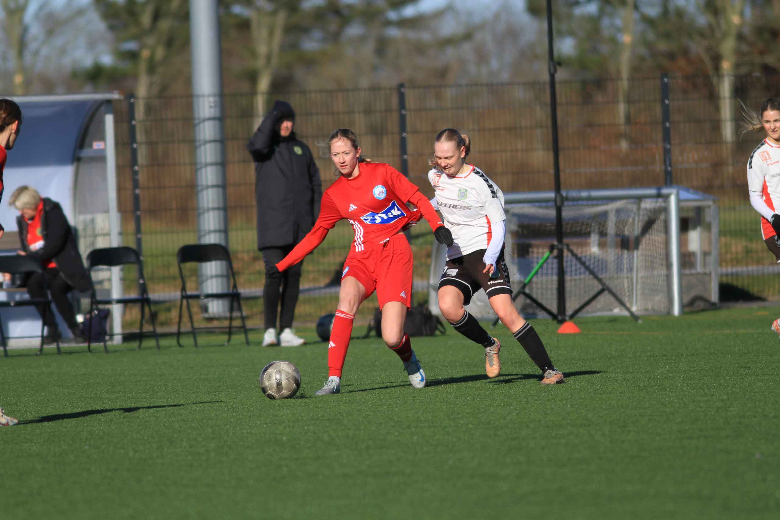 Varde IF Kvinder spiller  uafgjort 2-2