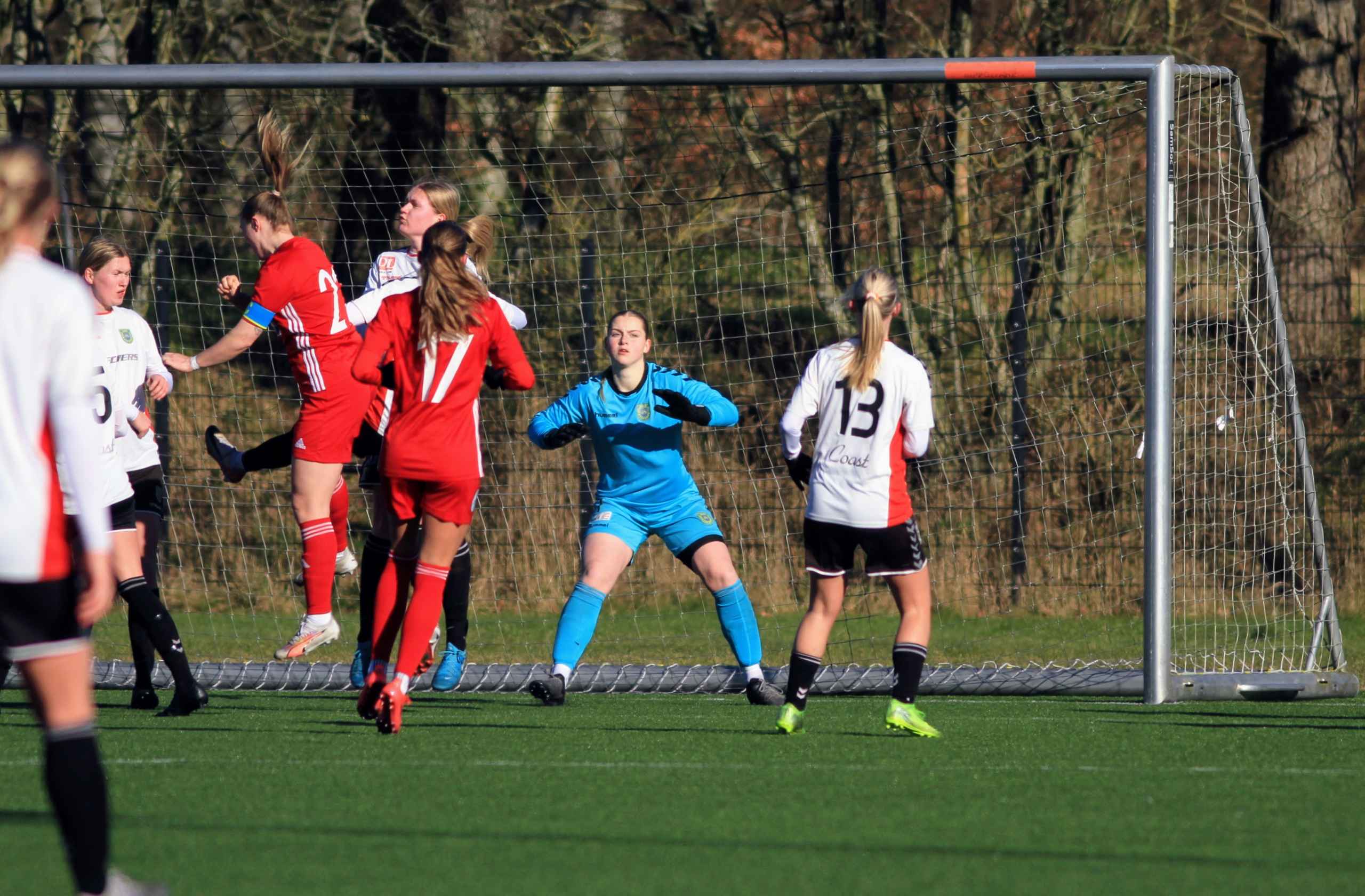 Varde IF Kvinder spiller  uafgjort 2-2