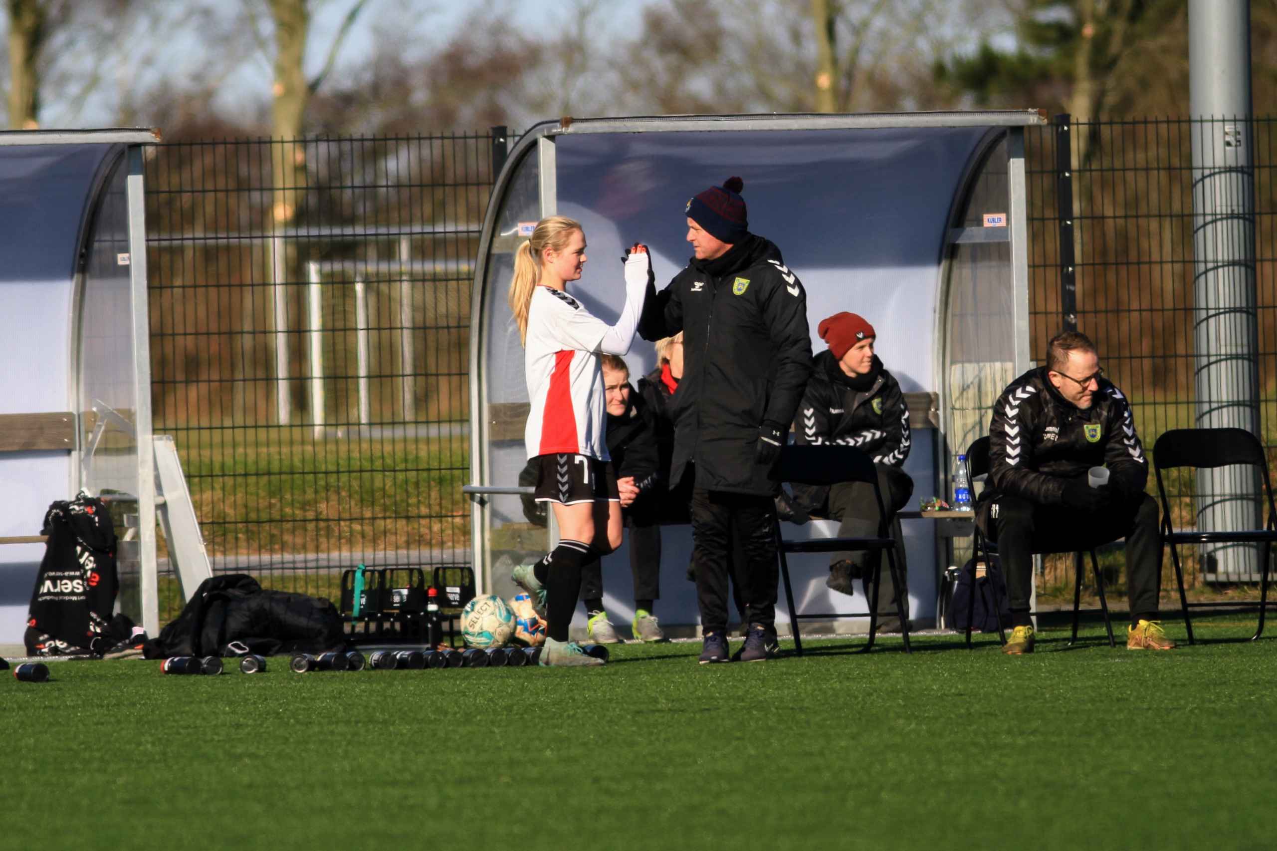 Varde IF Kvinder spiller  uafgjort 2-2