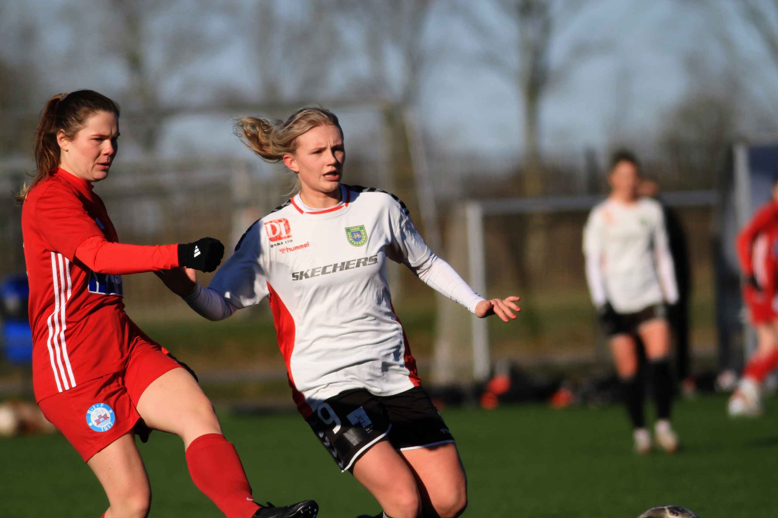 Varde IF Kvinder spiller  uafgjort 2-2