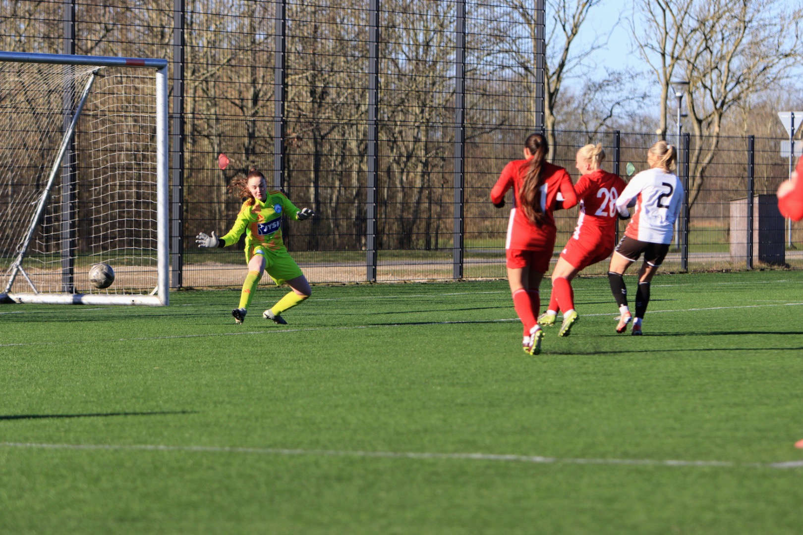 Varde IF Kvinder spiller  uafgjort 2-2