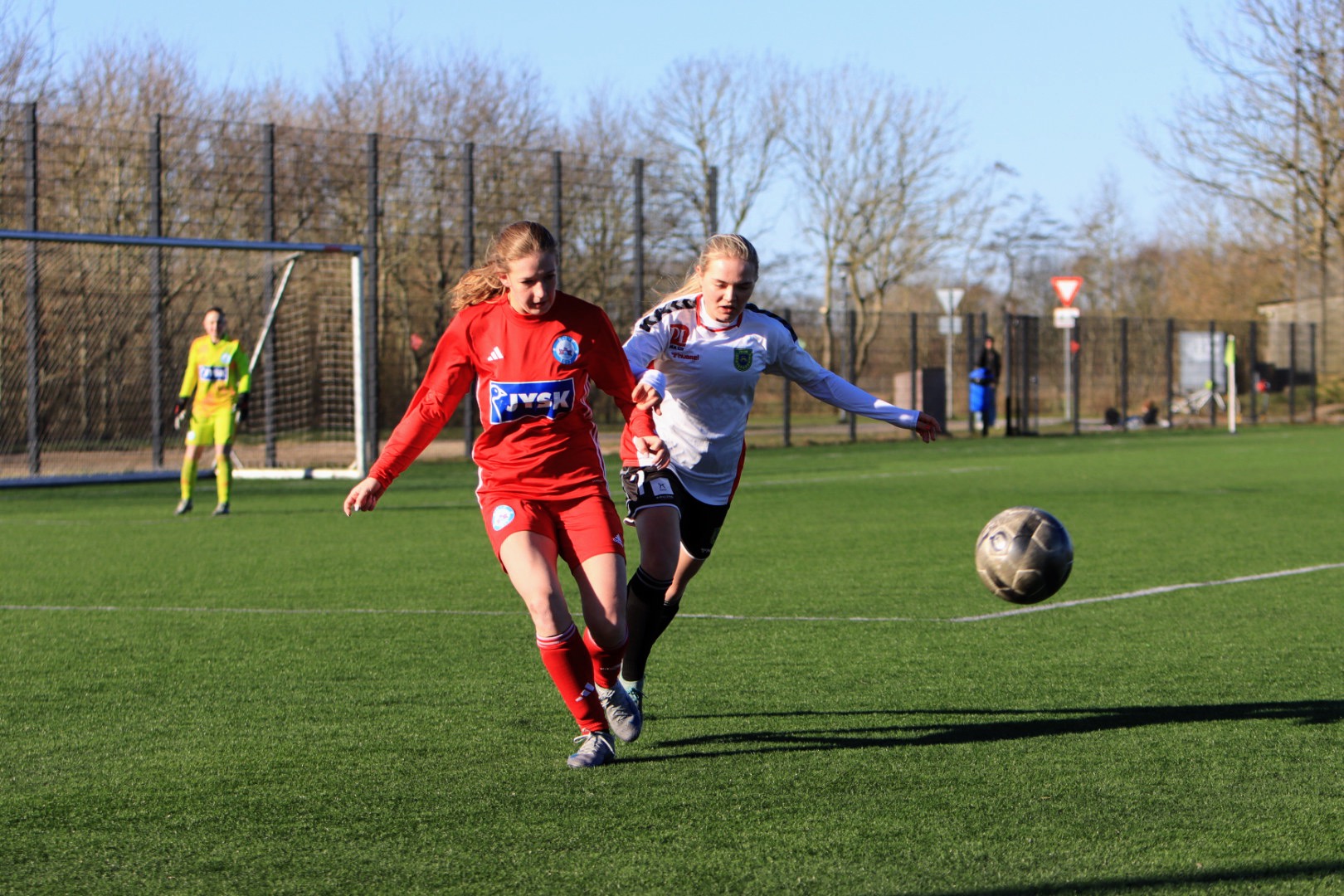 Varde IF Kvinder spiller  uafgjort 2-2