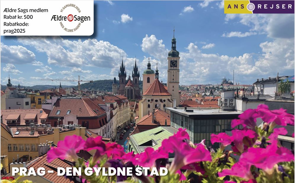 På bustur til Prag i 5 dage med Ældre Sagen Ølgod, skal du med..
