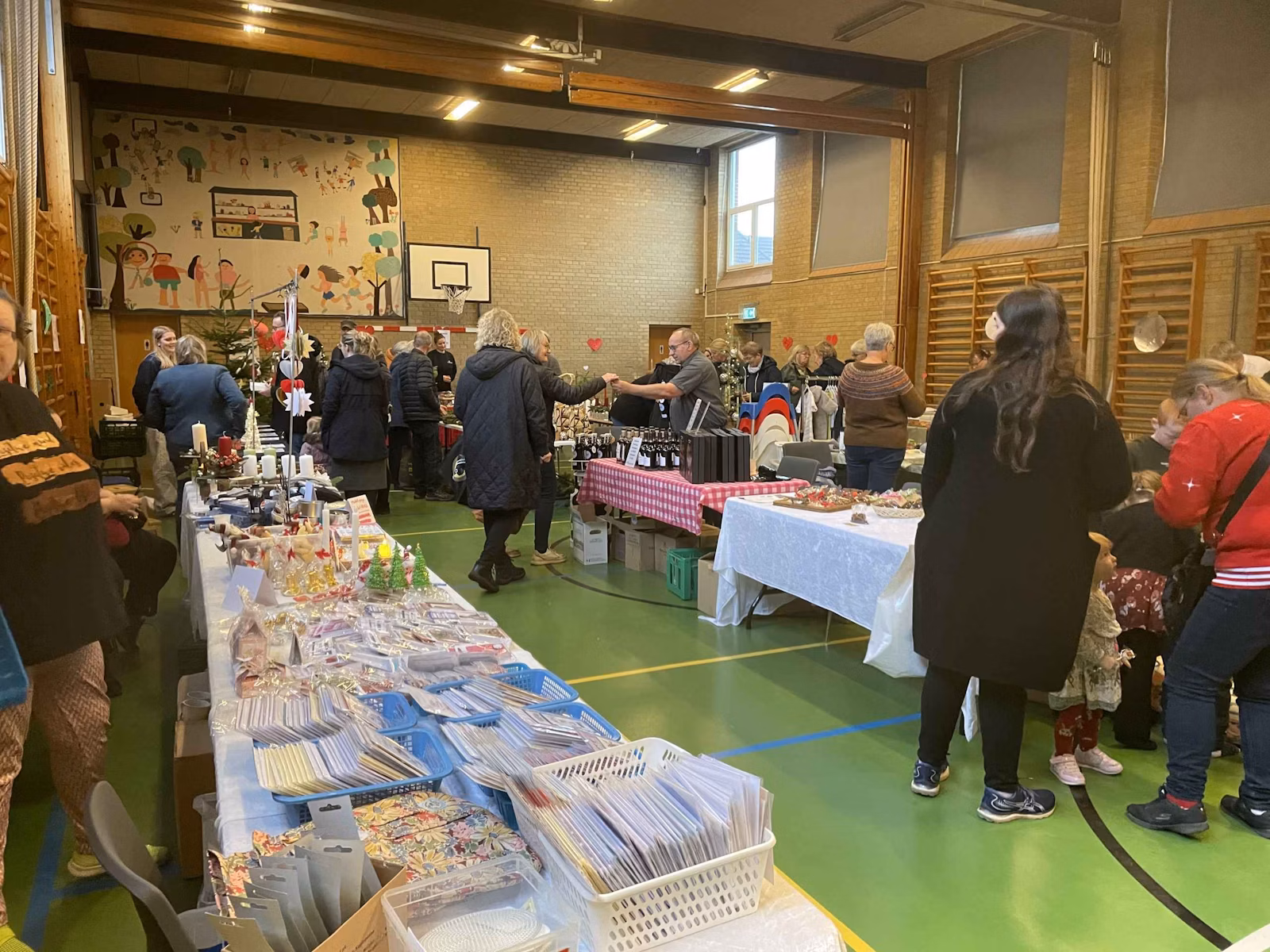 Julemarkedet i Lunde er åbnet