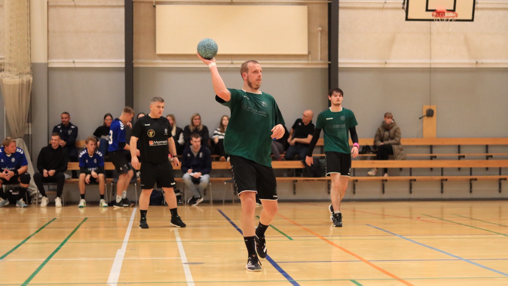 Begge Blåbjerg Hold Led Nederlag