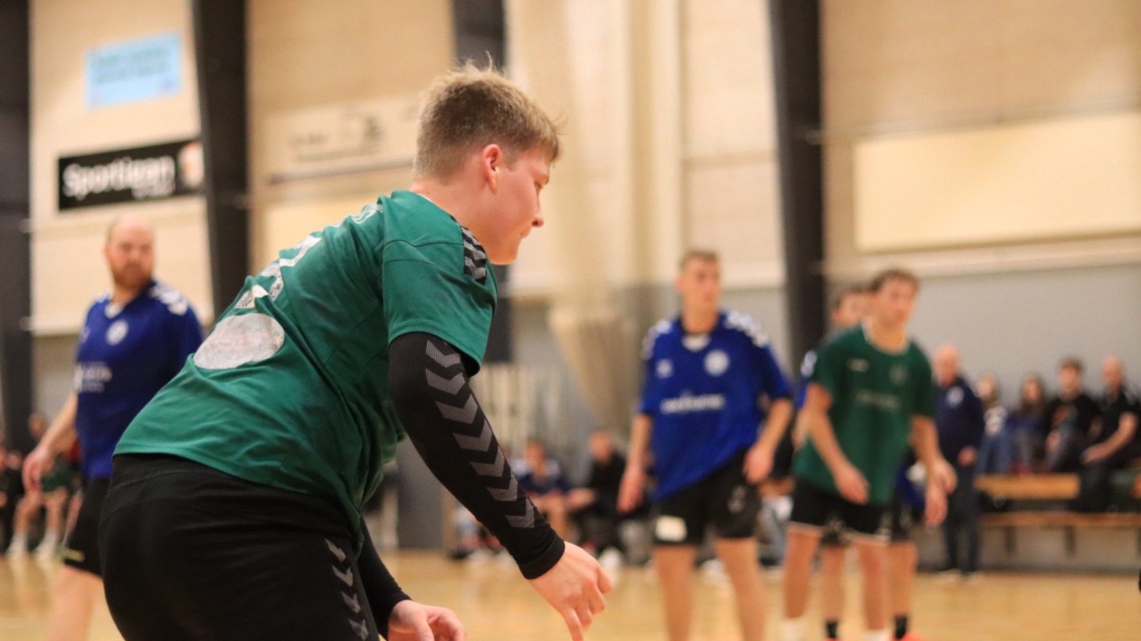 Begge Blåbjerg Hold Led Nederlag