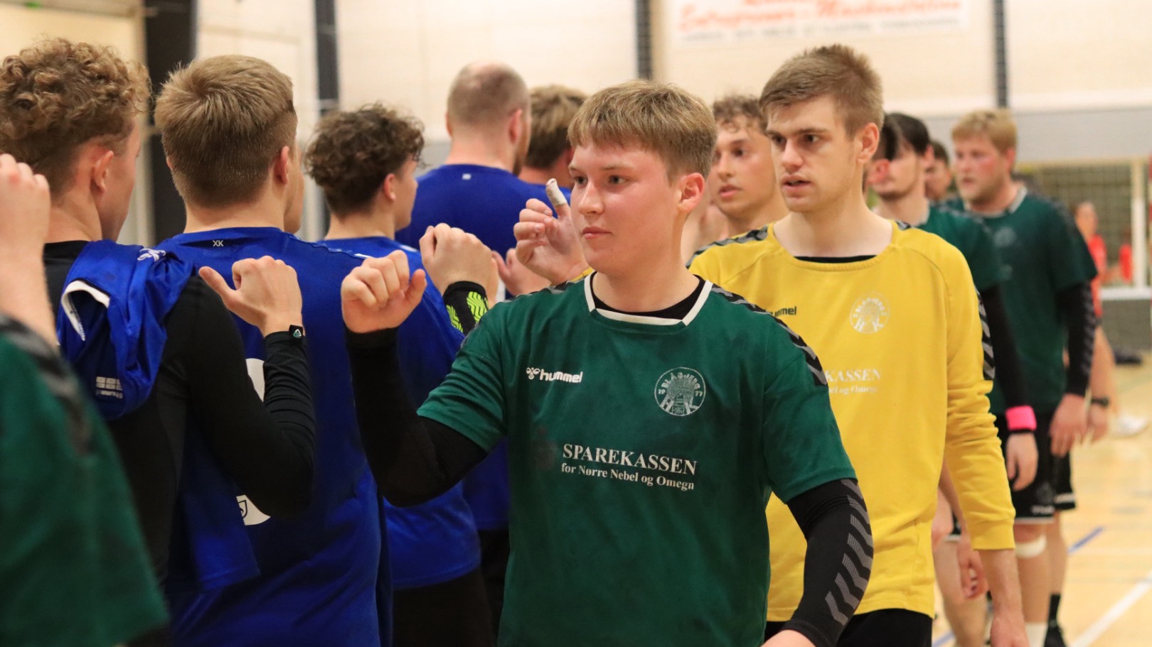 Begge Blåbjerg Hold Led Nederlag