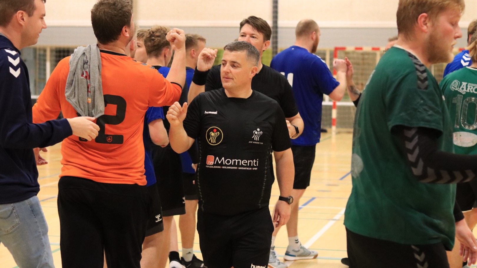 Begge Blåbjerg Hold Led Nederlag