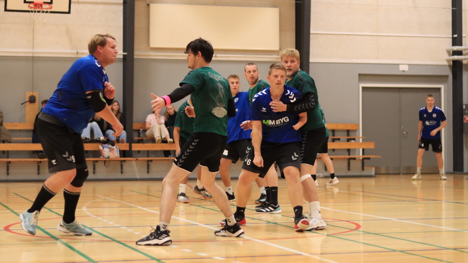 Begge Blåbjerg Hold Led Nederlag