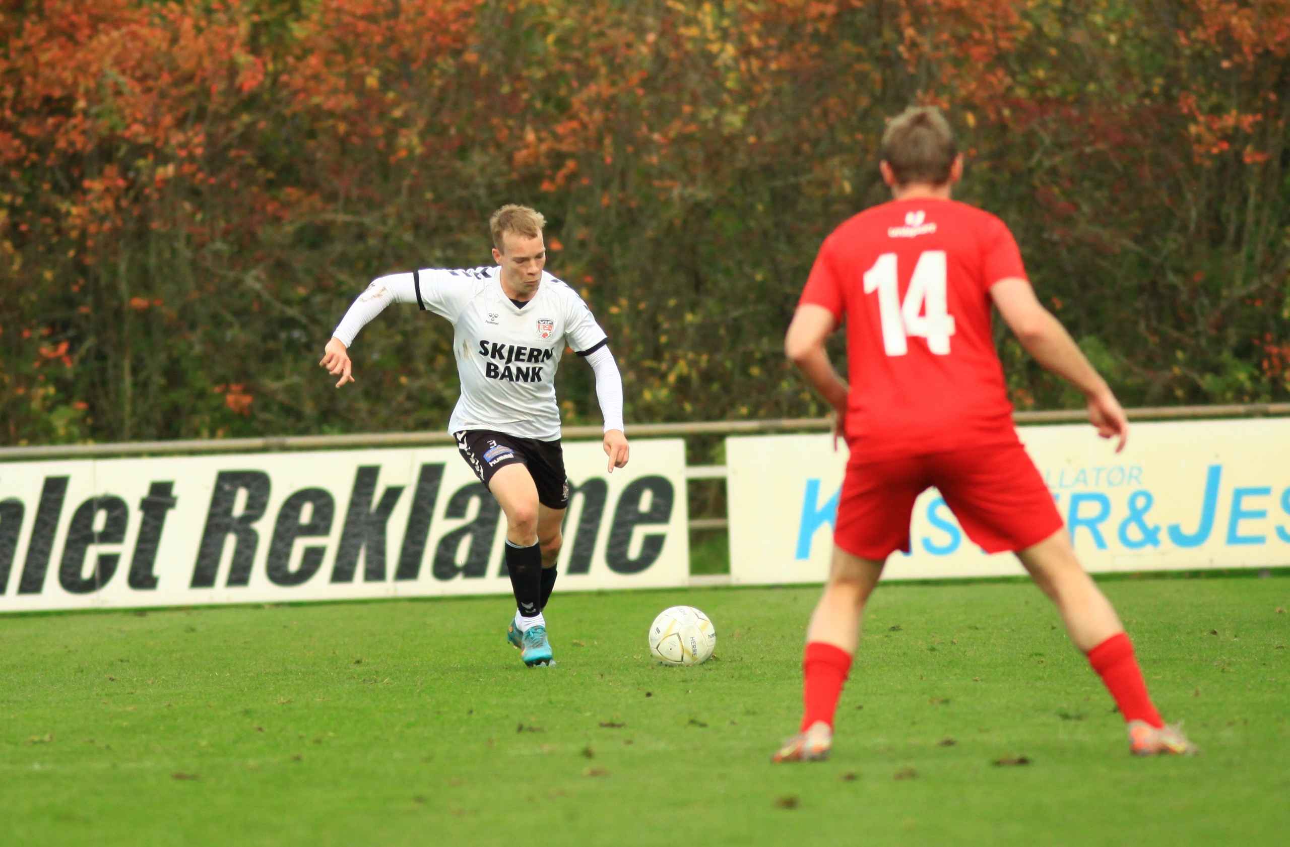 Varde IF taber knebent til topholdet