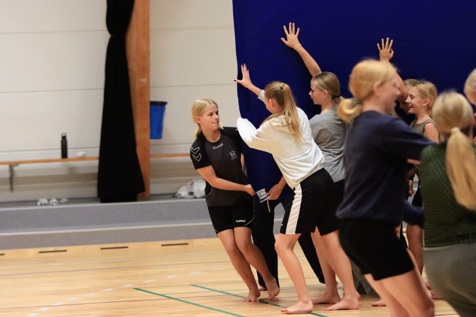 Juniortræningshold klar til sidste prøvetræning