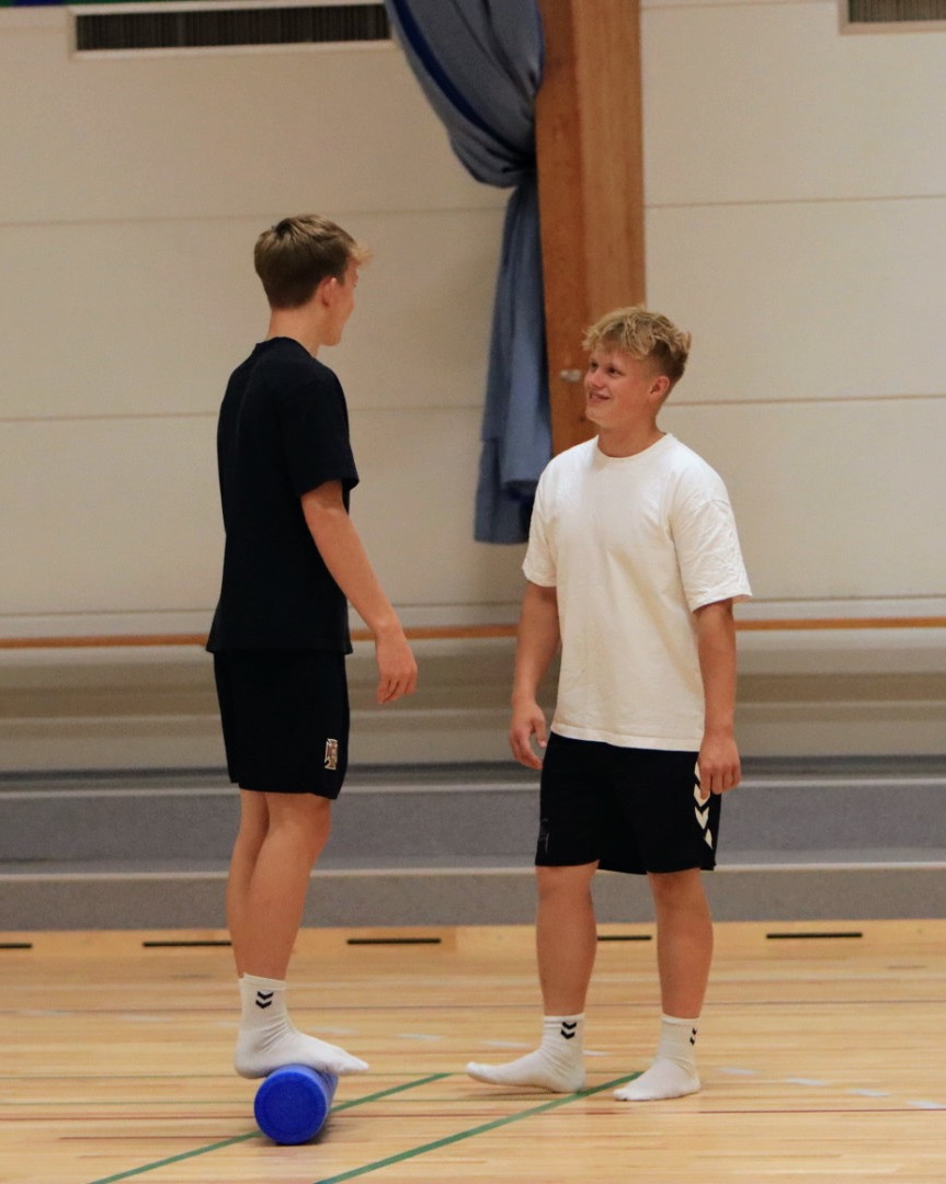 Juniortræningshold klar til sidste prøvetræning
