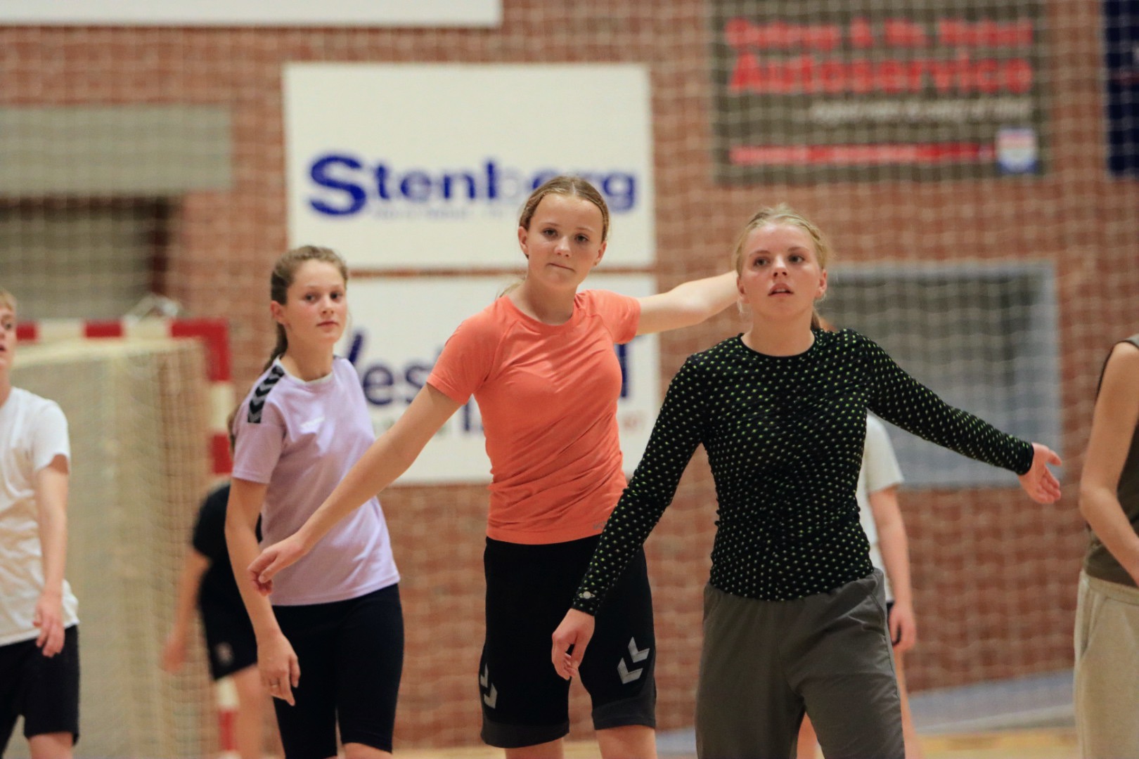 Juniortræningshold klar til sidste prøvetræning