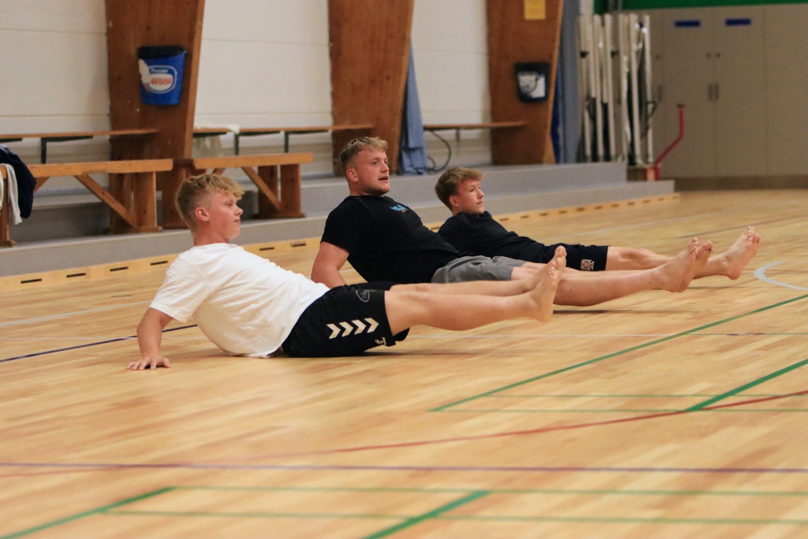 Juniortræningshold klar til sidste prøvetræning