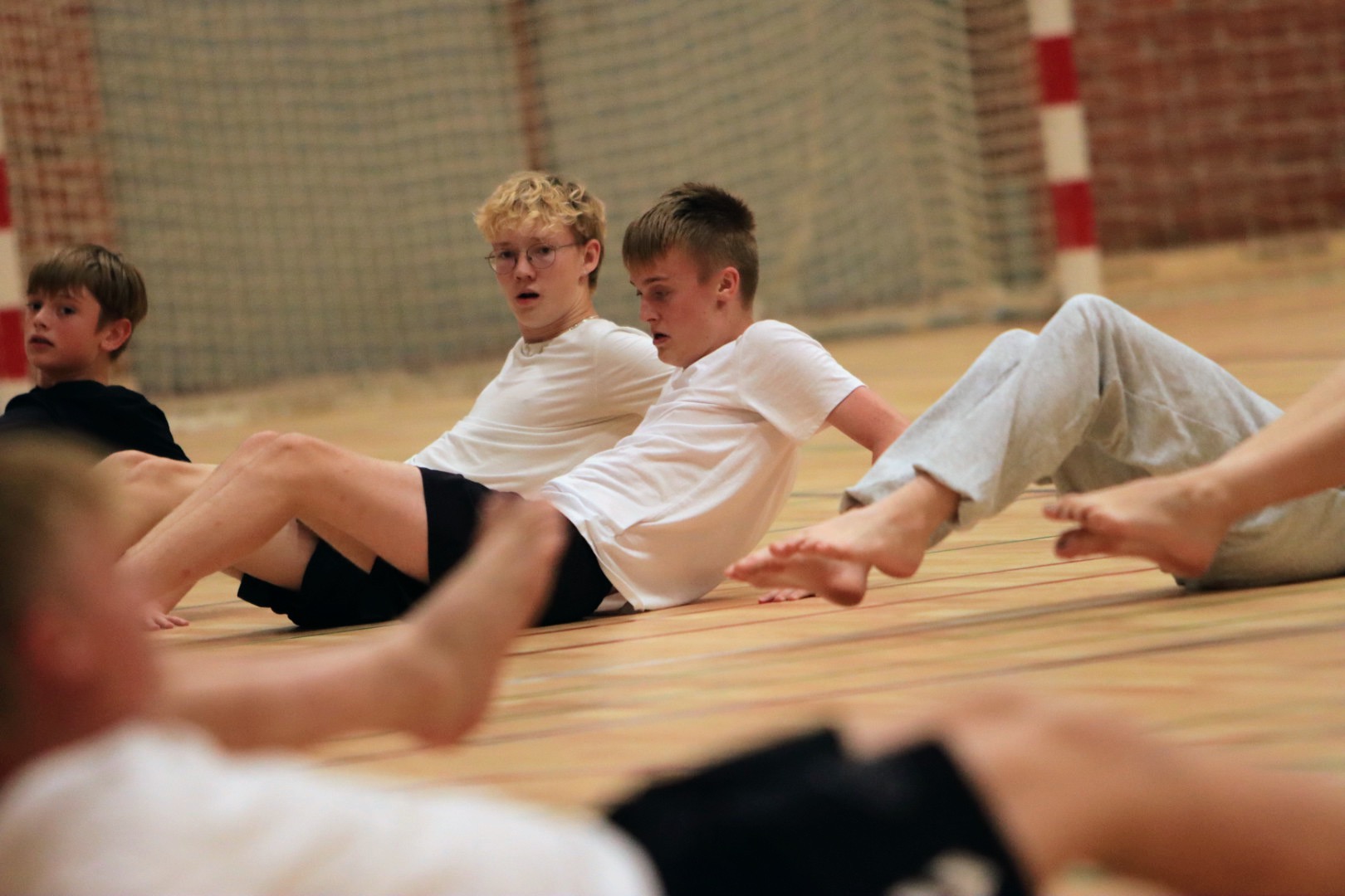 Juniortræningshold klar til sidste prøvetræning