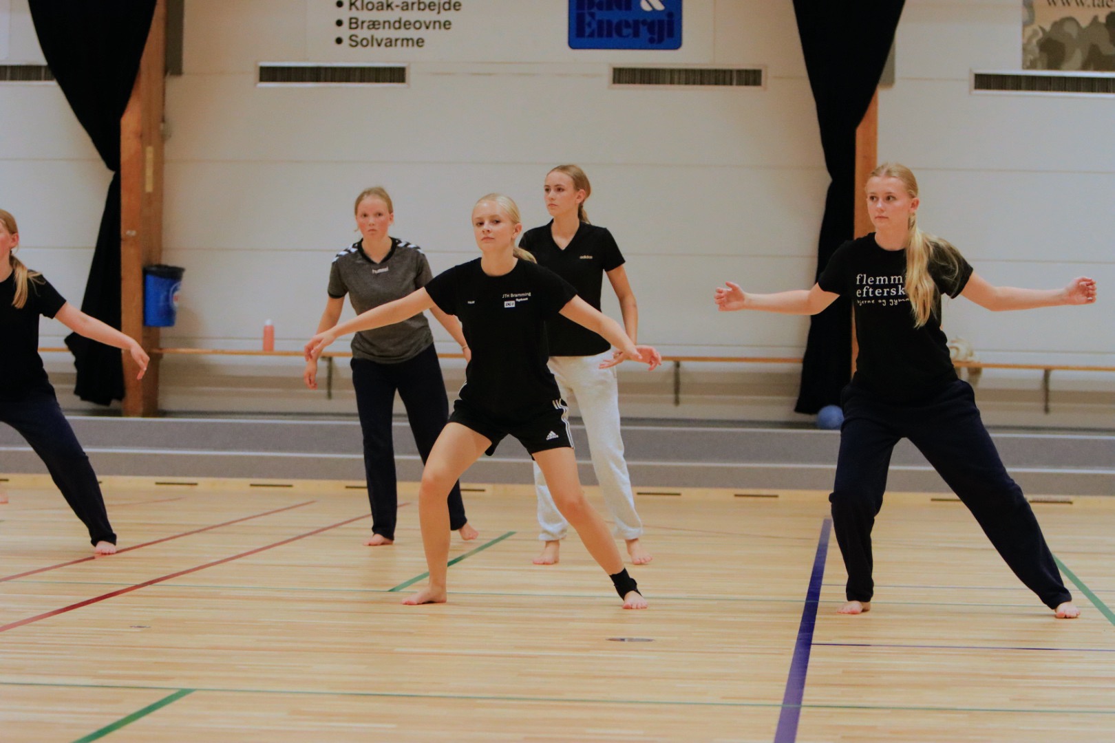 Juniortræningshold klar til sidste prøvetræning