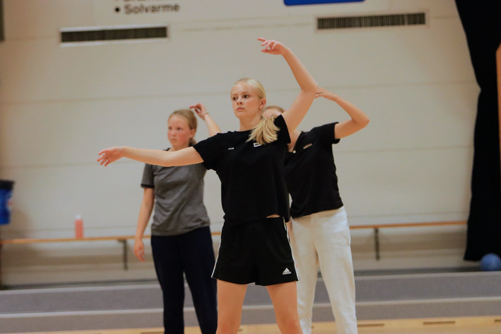 Juniortræningshold klar til sidste prøvetræning